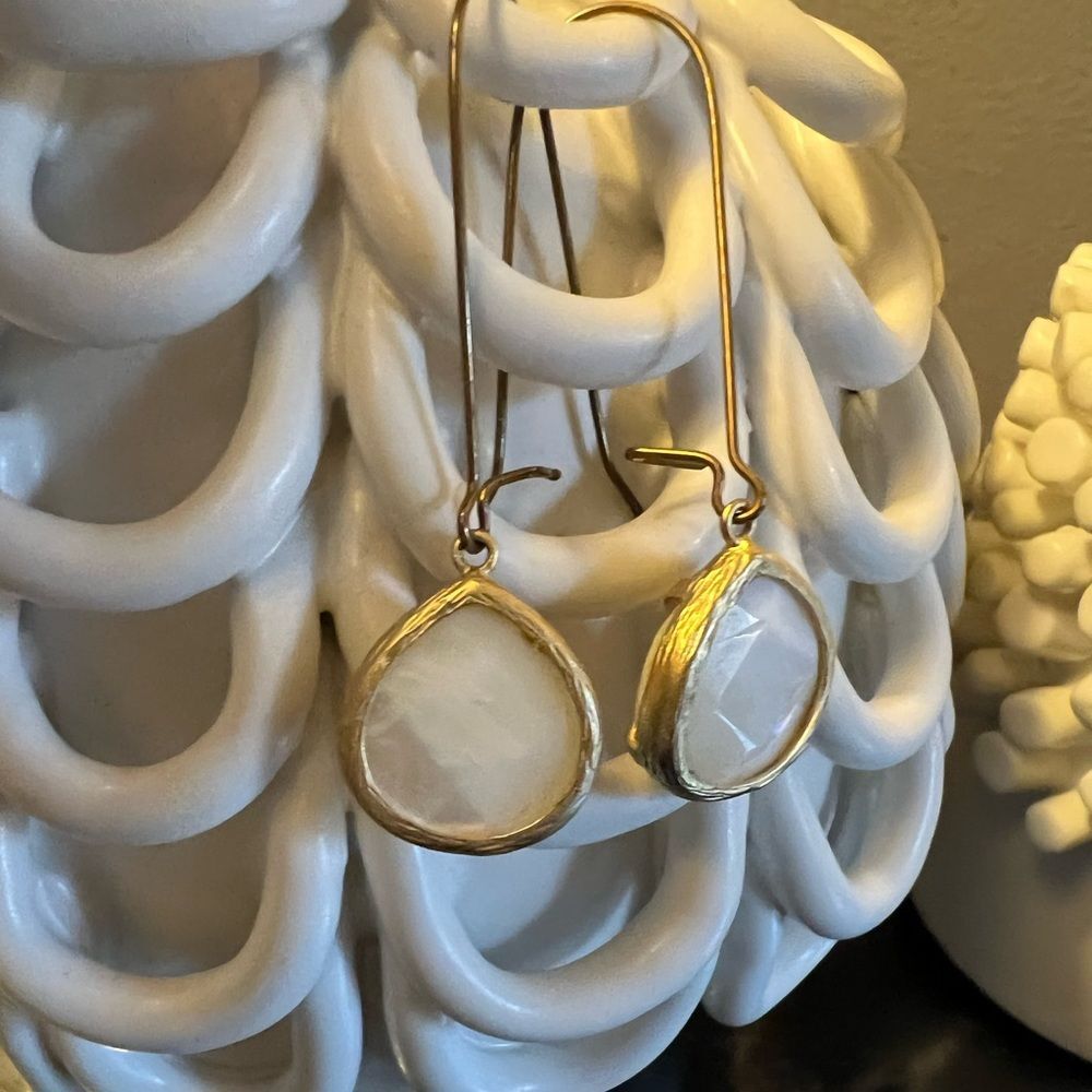 Mother of Pearl Drop Earrings